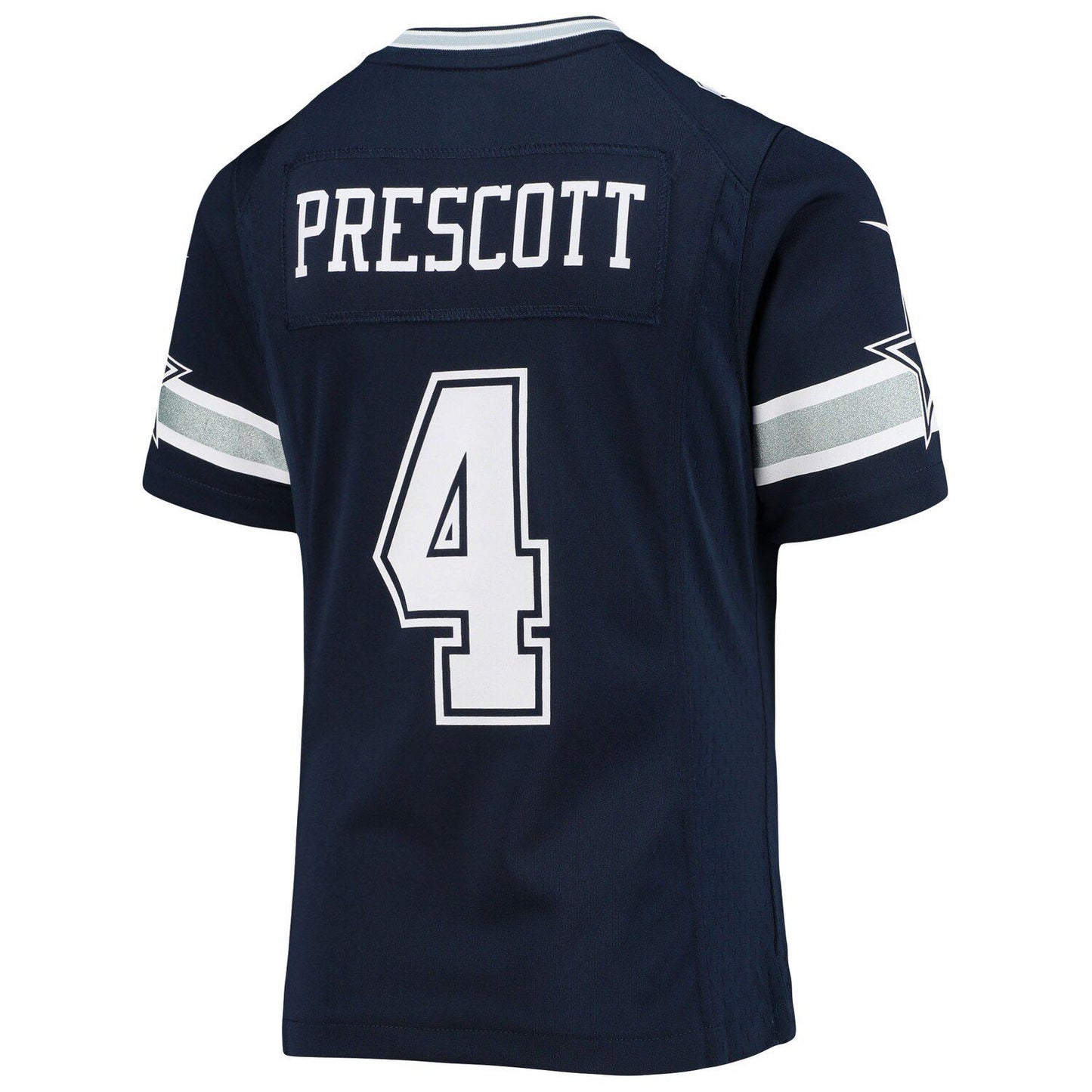 Girls Youth Dak Prescott Navy Team Game Jersey