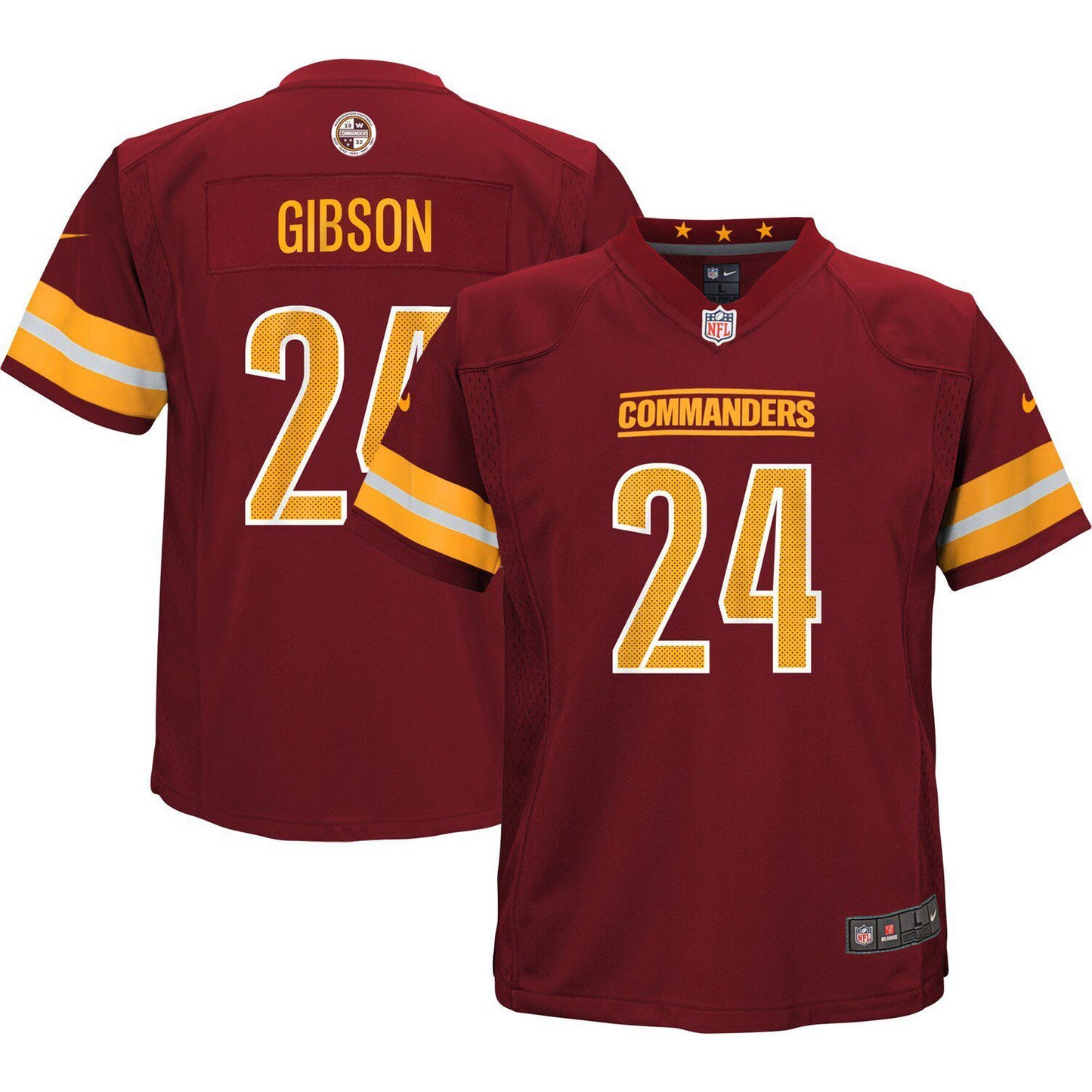 Infant Antonio Gibson Burgundy Game Jersey